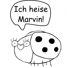 Ich heise Marvin!