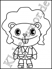 Happy Tree Friends Disco Bear